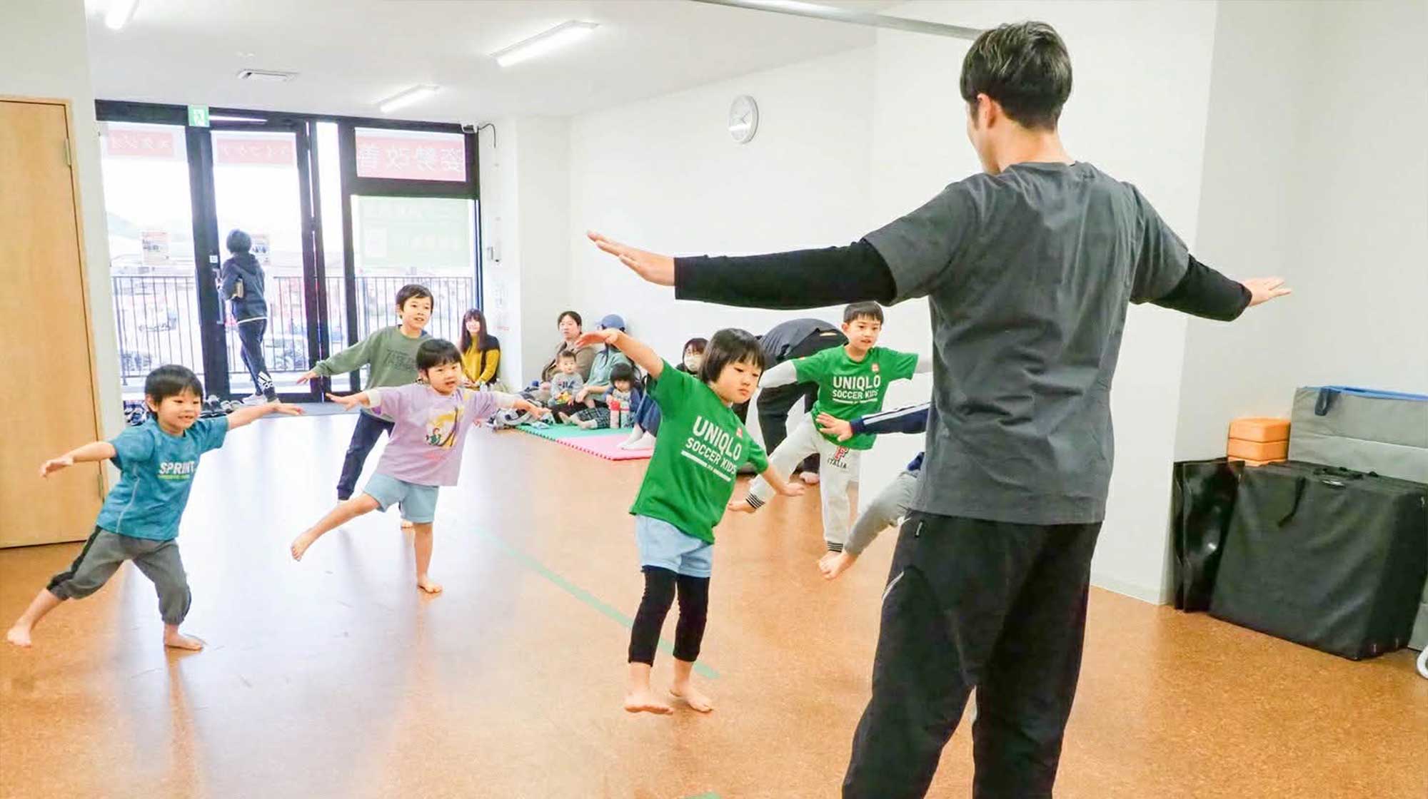 キッズトレーニング教室バランス運動