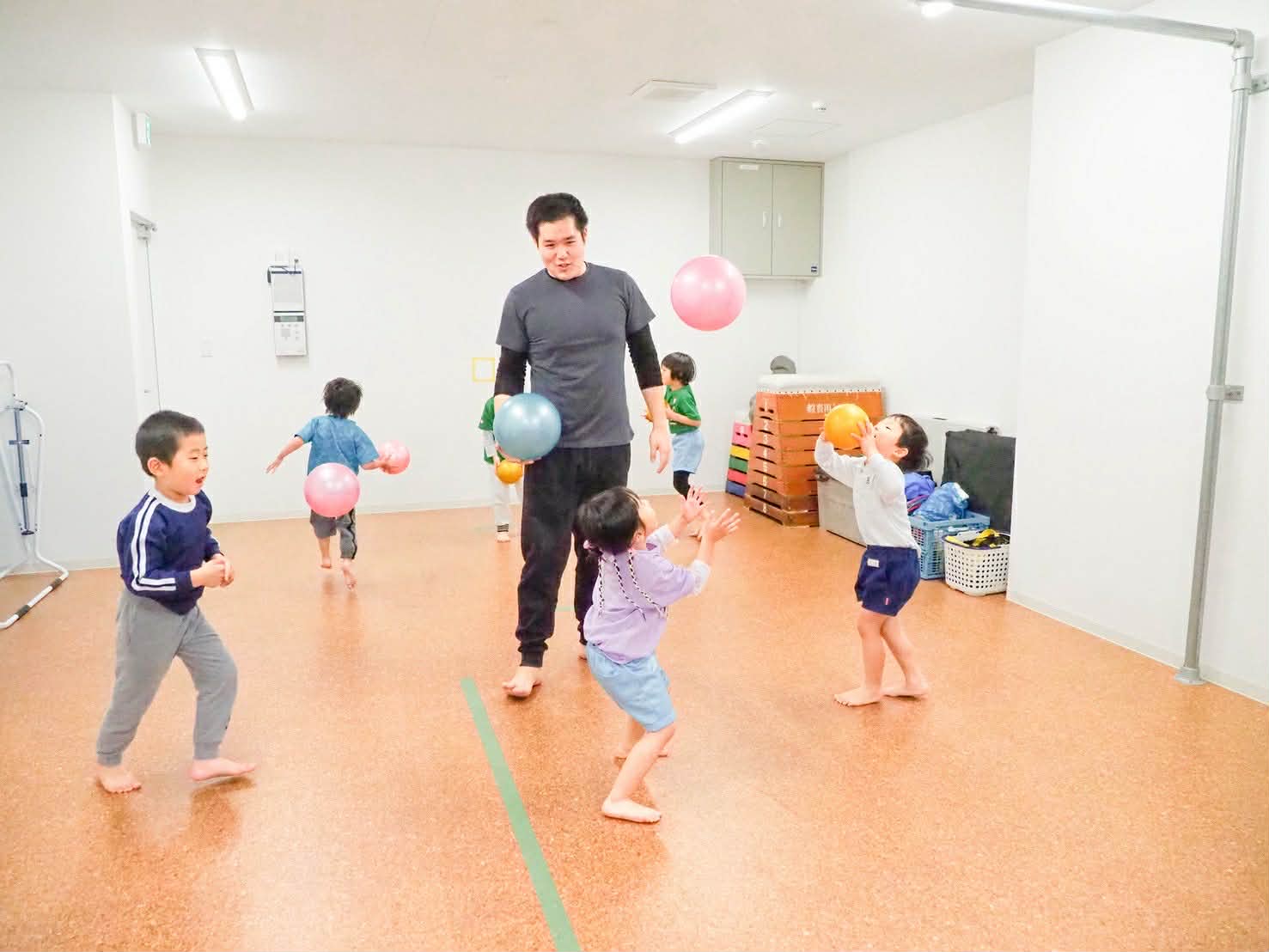 キッズトレーニング教室ボール運動